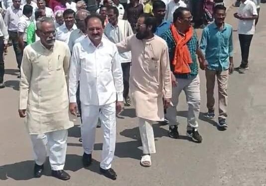 हिंगणघाट येथे सुसज्ज असे वैद्यकिय शासकीय महाविद्यालय व्हावे म्हणून हिंगणघाटकरानी काढला महामोर्चा.