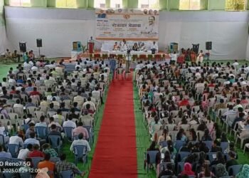 पं.दीनदयाल उपाध्याय रोजगार मेळाव्याचे रा सु बिडकर महाविद्यालय हिंगणघाट येथे यशस्वी आयोजन.