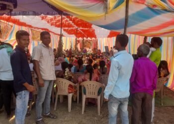 राजाराम येथे प्रभू श्री राम जन्मोत्सव मोठया उत्साहात साजरा, जिल्हा परिषद अध्यक्ष भाग्यश्रीताई आत्राम यांची उपस्थिती.