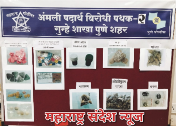 अंमली पदार्थ विरोधी पथक ०२, गुन्हे शाखेची कामगिरी वानवडी पुणे येथे विविध प्रकारच्या अंमली पदार्थाची विक्री करण्यासाठी आलेल्या २ आरोपीकडुन एकुण ११,९३,२०० /- रू. कि चा अमली पदार्थ व एवज  जप्त केला.