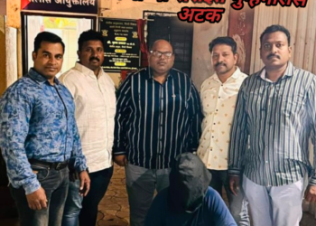 खंडणी विरोधी पथक, गुन्हे शाखा यांची कामगिरी   पिंपरी चिंचवड शहरात भारी.. व्यावसायीकास खंडणी मागणा-या सराईत गुन्हेगारास अटक