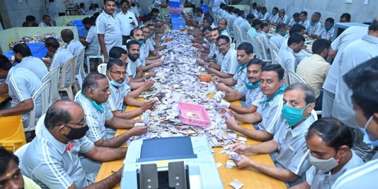 श्री रामनवमी उत्‍सवात सुमारे ०२ लाख साईभक्‍तांनी घेतले श्री साईबाबांच्‍या समाधीचे दर्शन ०४ कोटी ०९ लाख ३९ हजार ६२७ रुपये देणगी प्राप्‍त झाली आहे.