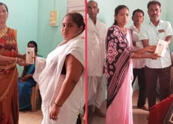 भारोसा ग्रामपंचायत कार्यालय येथे महामानव डॉ. बाबासाहेब आंबेडकर जयंती उत्साहात साजरी.