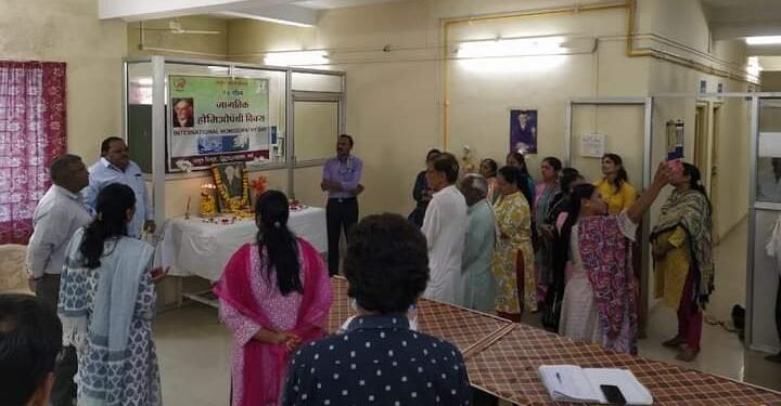 वर्धा जिल्हा सामान्य रुग्णालयात जागतिक होमेओपथिक दिवस साजरा.