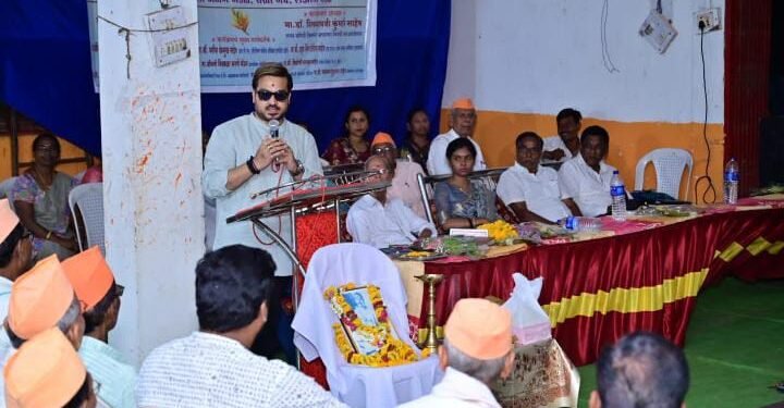 जीवनाच्या वाटचालीत संस्कार होणे आवश्यक, माजी पालकमंत्री राजे अम्ब्रिशराव आत्राम यांचे  संस्कार शिबिरात प्रतिपादन.