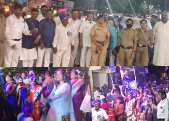 धानोरी येथे महामानव डॉ. बाबासाहेब आंबेडकर यांची 132 वी जयंती उत्साहात साजरी.