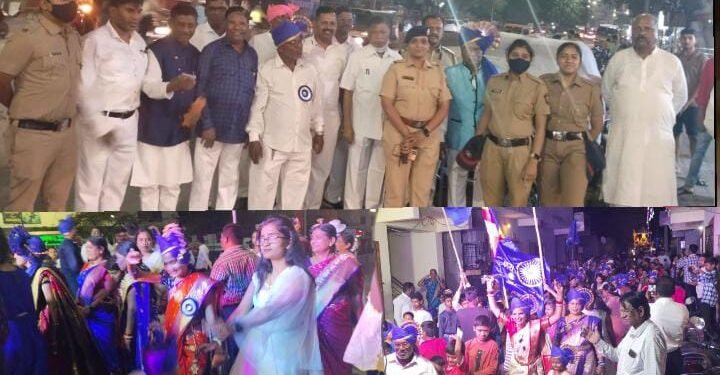 धानोरी येथे महामानव डॉ. बाबासाहेब आंबेडकर यांची 132 वी जयंती उत्साहात साजरी.