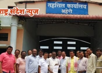 चामोर्शी: अतुल गण्यारपवार यांना बेदम मारहाण करणाऱ्या पोलीस निरीक्षक राजेश खांडवे यांना तात्काळ निलंबित करा.