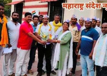 गडचिरोली शहरातील अनेक तरुणांचा वंचित बहुजन आघाडी पक्षात प्रवेश.