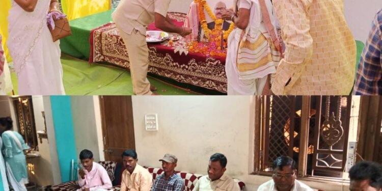 माजी जिल्हा परिषद अध्यक्ष अजयभाऊ कंकडालवार यांनी पुण्यानुमोदन कार्यक्रमाला उपस्थिती.