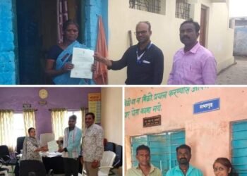 राष्ट्रीय पंचायतराजदिनी 717 सनदचे वाटप वर्धा जिल्हात तालुकास्तरावर सनद वाटप शिबिर संपन्न.