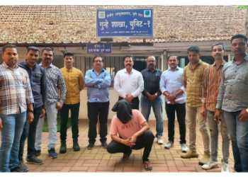 गून्हे शाखा युनिट १ ची धडाकेबाज कामगिरी.. मोक्कामध्ये फरार असलेला टोळी प्रमुख जंगळ्या सातपुते यास केले जेरबंद