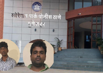 गाडीच्या काचा फोडुन, गाडी पंक्चर झाल्याचा वगैर बहाणा करून चोरी करणा-या सराईत परप्रांतीय टोळीला ठोकल्या बेडया..