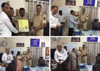 पुणे येथे महाराष्ट्र संदेश न्युजच्या वतीने “सन्मान वर्दीचा सन्मान वर्दीतील माणसाचा” कार्यक्रमा अंतर्गत पोलिसांचा सत्कार समारोह संपन्न.