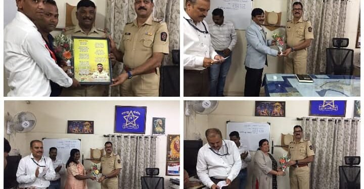 पुणे येथे महाराष्ट्र संदेश न्युजच्या वतीने “सन्मान वर्दीचा सन्मान वर्दीतील माणसाचा” कार्यक्रमा अंतर्गत पोलिसांचा सत्कार समारोह संपन्न.