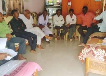 भाजपा कोरपना तालुक्याच्या वतीने बुथ बैठका चनई, मांडवा, सावलहिरा तसेच इतर गावात संपन्न.