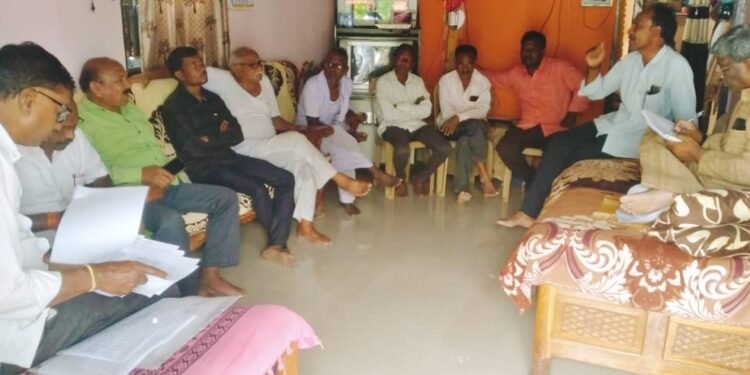 भाजपा कोरपना तालुक्याच्या वतीने बुथ बैठका चनई, मांडवा, सावलहिरा तसेच इतर गावात संपन्न.