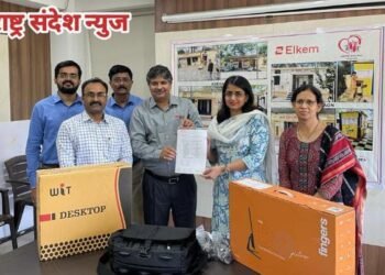 एल्केम साऊथ एशिया कंपनीचा हिंगणा तालुका आरोग्य यंत्रणेला मदतीचा हात.