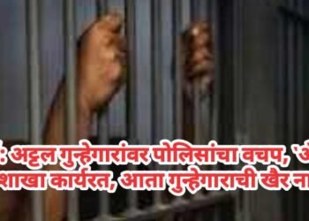 वर्धा: अट्टल गुन्हेगारांवर पोलिसांचा वचप, ‘अँटी गँग’ शाखा कार्यरत, आता गुन्हेगाराची खैर नाही.