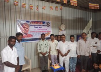 ॲड. बाळासाहेब आंबेडकर यांच्या वाढदिवस वंचित बहुजन आघाडी सांगली जिल्हा मध्यवर्ती कार्यालयात साजरा.