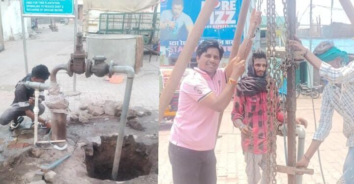 सारिका कनकम मा. शिक्षण सभापती नगर परिषद बल्लारपुर ने किया डॉ.आंबेडकर वार्ड के पाणी की समस्या का निराकरण.