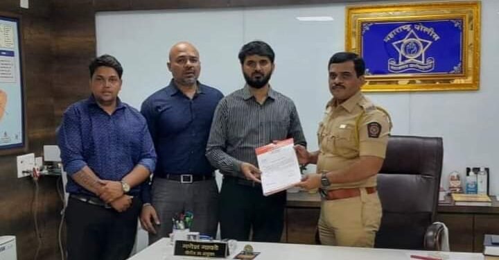 ९ वर्षाच्या बालिकेवर अतिप्रसंग करणाऱ्या नराधमावर पोक्सो अंतर्गत गुन्हा दाखल करा, मनसेची पोलीस उपायुक्तांना निवेदनाद्वारे मागणी.