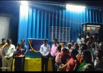 राजुरा तालुक्यांतील माथरा येथे जल शुद्धीकरण यंत्राचे लोकार्पण सोहळा संपन्न.