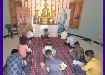 महापुरुषांची वैचारिक जयंती हीच खरी आदरांजली, विविध उपक्रम राबवित जयंती साजरी.