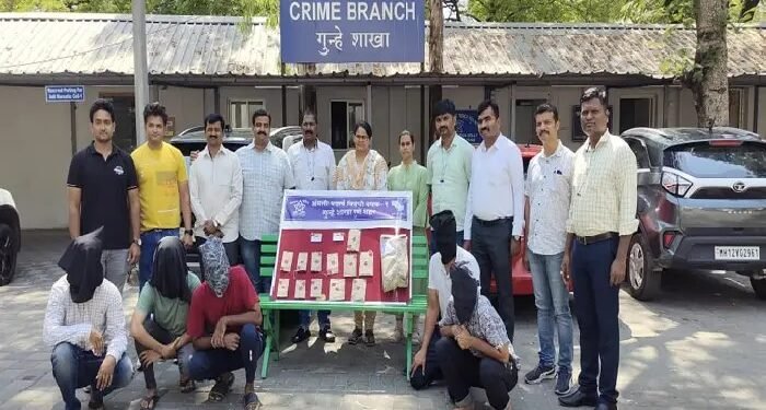 एल. एस. डी. अंमली पदार्था तस्करी गुन्हयाचे तपासात ०५ अटक आरोपीकडुन कि.रु. १,१४,३०,००० चा एकुण ४१,९८६ मिलीग्रॅम “एल.एस.डी.” अंमली पदार्थाचा मोठा साठा जप्त