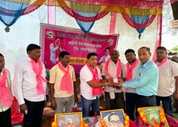 अहेरी विधानसभा क्षेत्रात भारत राष्ट्र समितीचे सभासद नोंदणी ला सुरुवात.