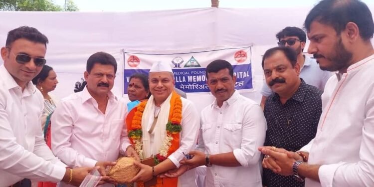 पुणे: लोहगाव येथील गुरुद्वारा कॉलनीत शिवसेना महिला आघाडीच्या वतीने मोफत आरोग्य तपासणी शिबिर.