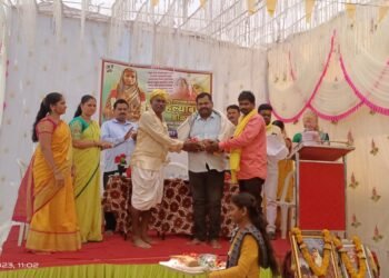 भंगाराम तळोधी येथे धनगर समाजाचा वतीने पूण्यश्लोक अहिल्याबाई होळकर यांची जयंती मोठ्या उत्साहात साजरी.