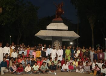 श्री स्वराज्य युवा प्रतिष्ठान हिंगणघाट व्दारा छत्रपती शिवाजी महाराज यांच्या ३५० वा राज्यभिषेक सोहळ्या उत्साहात साजरा.