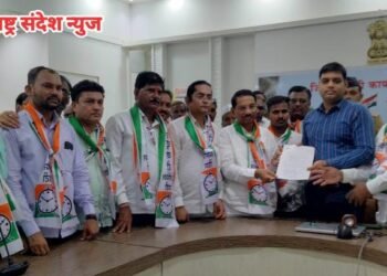 माजी पालकमंत्री गुलाबराव देवकर यांचा जिल्हाधिकारी कार्यालयावर शेतकऱ्यांच्या प्रश्नासाठी मोर्चा.