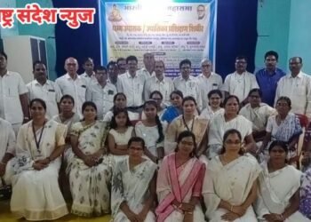 राजुरा: भारतीय बौद्ध महासभेच्या वतीने विक्रमशीला बहुउद्देशीय संस्था बामणवाडा  तक्षशिला नगर येथे धम्म उपासक, उपासिका  प्रशिक्षण शिबीराला सुरुवात.