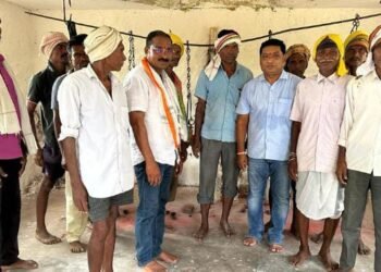 कोंदावाही येथील गोटूल भूमीत आदिवासी देवी देवतांची पूजा कार्यक्रम माजी आमदार आत्राम यांच्या उपस्थितीत संपन्न.