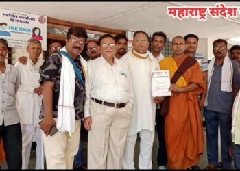 हिंगणघाट येथे काँग्रेस पार्टीच्या वतीने नांदेड जिल्हातील बोंढार  येथील हत्याकांडाच्या घटनेचा निषेध.