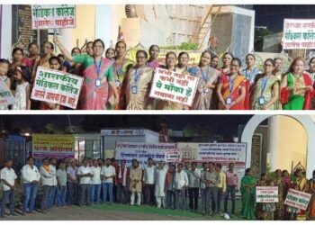 वर्धा जिल्ह्यातील प्रस्तावित शासकीय वैद्यकीय महाविद्यालय हिंगणघाट ला करण्याबाबत २० दिवसापासून धरणे आंदोलन सुरू.