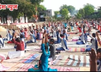 न्यू इंग्लिश स्कूल अस्तगाव येथे योगा दिवस साजरा, शरीर स्वास्थ्यासाठी योगासने आवश्यक: विलास वाळेकर
