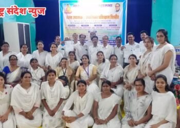 भारतीय बौद्ध महासभा तक्षशिला नगर बामणवाडा येथे धम्म उपासक, उपासिका प्रशिक्षण शिबीर संपन्न.