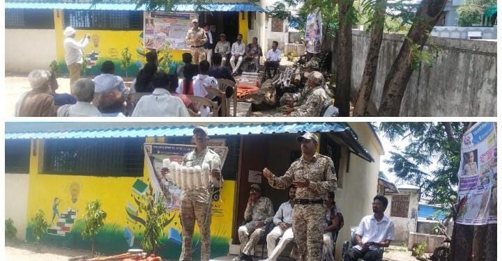 ताडाळी येथे मान्सूनपूर्व आपत्ती व्यवस्थापन प्रशिक्षण व मोकड्रिल कार्यशाळा संपन्न.