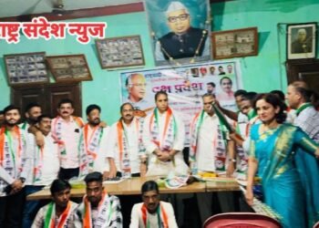 रामटेक येथे राष्ट्रवादी काँग्रेस पक्षाची सभा संपन्न, माजी गृहमंत्री अनिल देशमुख यांच्या नेतृत्वात अनेकाचा पक्ष प्रवेश.