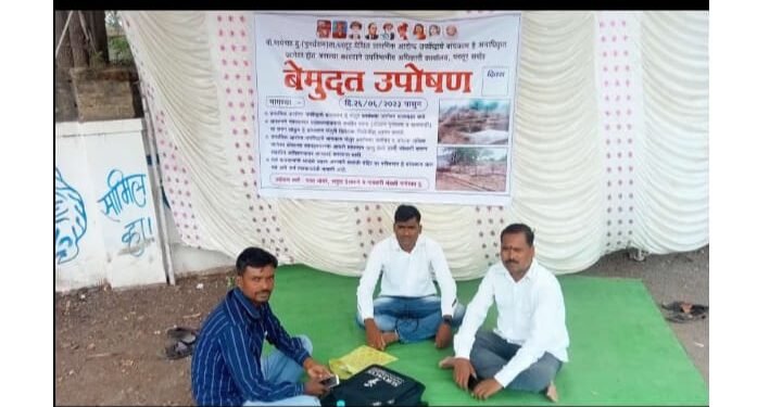 जालना जिल्हात कामाची मंजुरी एकीकडे बांधकाम दुसरीकडे जि. प बांधकाम उपविभागचा मनमानी कारभार!