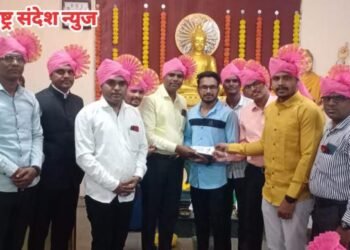 राजश्री शाहू महाराज यांच्या जयंतीनिमित्त सामाजिक बांधिलकी जोपासणाऱ्या वकिलांचा जाहीर सत्कार