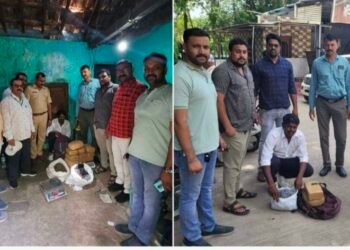 अंमली पदार्थ विरोधी पथकाने एकूण १०,६४,३००/- रुपये किंमतीचा एकुण ४१ किलो गांजा हा अंमली पदार्थ जप्त केला.