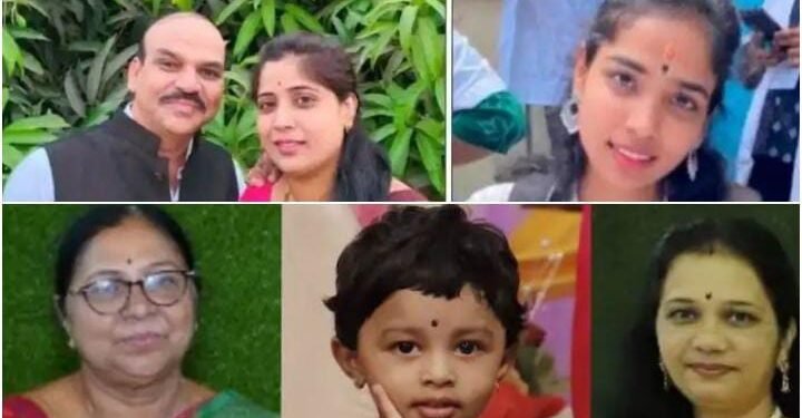 समृद्धी वर बस आग अपघात पुण्यात शोककळा, सात जण पुणे शहरातील, 2 कुटुंबातील सहा जणांचा मृत्यू.