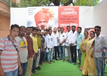 श्री.गौरव परिवार, चंद्रपूर व युवक कांग्रेस बल्लारपुर तर्फे स्वर्गवासी खा. बाळु धानोरकर जयंती निमित्य रक्तदान शिबिर संपन्न.