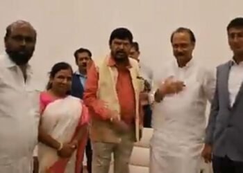 केंद्रियराज्यमंत्री रामदास आठवले यांनी घेतली उपमुख्यमंत्री अजितदादा पवार यांची सदिच्छा भेट.