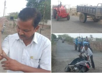 परतुर तालुक्यातील नांद्रा येथून अवैध वाळू उपसा करणाऱ्याच्यावर परतूर पोलिस व तलाठी यांचा आशीर्वाद आहे काय?