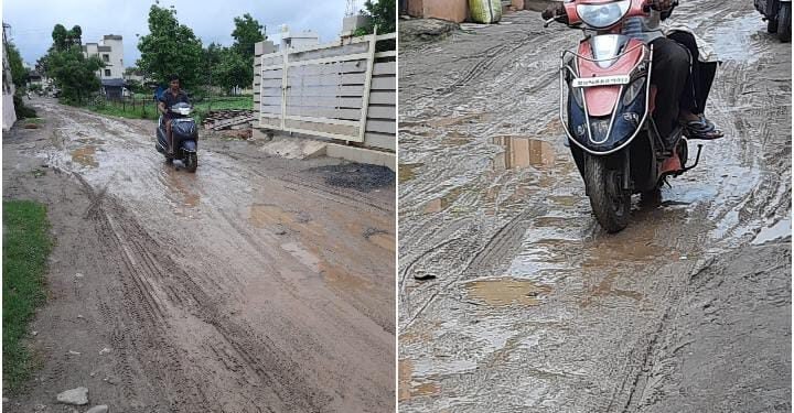 सावनेर मधील रस्ते मरण झाले स्वस्ते, गणेश मंदिर रस्ता की पांधन रस्ता, जीव गेल्यावर जगणार काय प्रशासन.